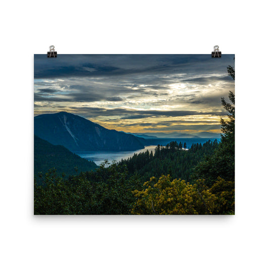 Poster Print | PEND OREILLE SUNSET