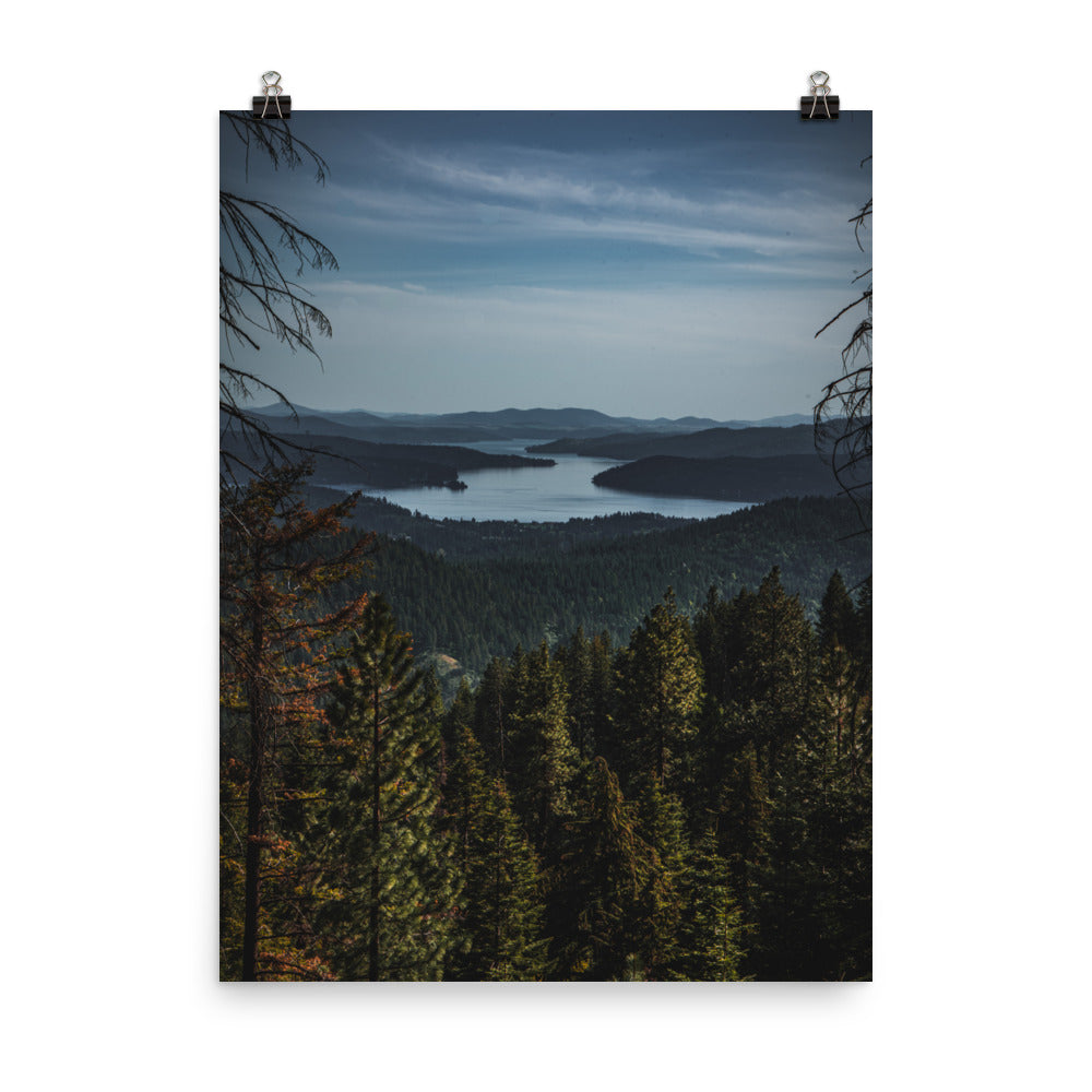 Poster Print | Lake Coeur d'Alene